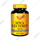 natural wealth soya lecithin 1200mg food supplement 100 softgels soja lecitin