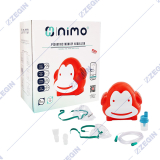 nimo pediatric monkey nebulizer model no hnk-nbl-mon inhalator deca 