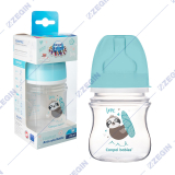 Canpol Babies easy start anti-colic Baby Bottle exotic animals 120 ml 35_220 sise anti kolik 