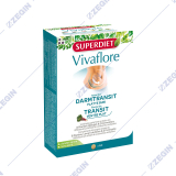SUPERDIET Vivaflore Transit Intestinal rabarber darmtransit  vivaflore tranzit digestija