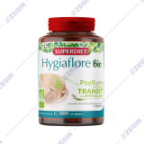 SUPERDIET Hygiaflore Bio psyllium organic 100 capsules for a good transit, with Psyllium, Rosemary, Basil, Chicory higiaflor organski psilium bosilek cikorija ruzmarin