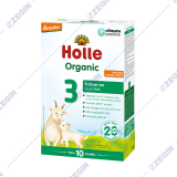 Holle Organic 3 Follow-on Goat Milk kozjo mleko za doencinja, bebinja, mali deca