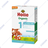Holle Organic 1 Infant Formula with biodynamic milk organsko mleko za doencinja