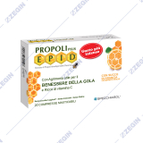 Specchiasol Propoli Plus Epid Con Succo Di Arancia tableti za gvakanje so vkus na portokal