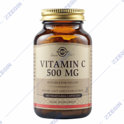 SOLGAR VITAMIN C 500mg vegan capsules 