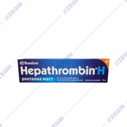 HEMOFARM HEPATHROMBIN H hepatrombin rectalna mast
