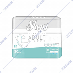 Sleepy sensitive adult diapers medium M peleni za vozrasni sredni