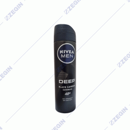 Nivea Men Deep Black Carbon Darkwood Antiperspirant Deodorant dezodorans