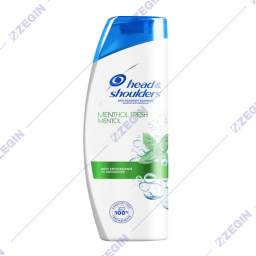 head and shoulders h&S anti dandruff shampoo mentol fresh with antioxidants shampon protiv prvut so antioksidansi so mentol