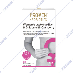 Proven Women's Lactobacillus&Bifidus with Cranberry / zenski probiotik / probiotik za zeni so brusnica