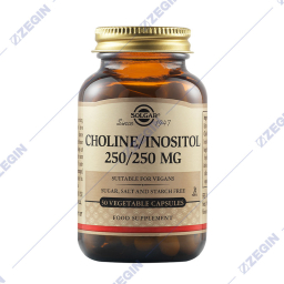 SOLGAR choline-inositol 250 mg holin inozitol
