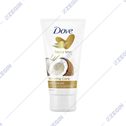 Dove body love Restoring Care Hand Cream for dry skin with coconut oil and almond milk krema za race so kokosovo mleko i bademovo maslo