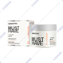 Gerovital Must Have Moisturizing cream 1% Peptide SPF 15 hidratanten krem peptidi zastiten faktor