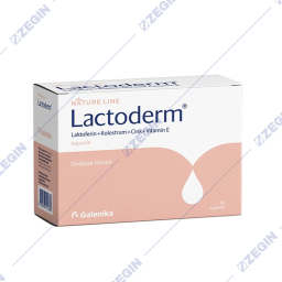 galenika Lactoderm laktoferin+kolostrum+cink+vitamin e koza