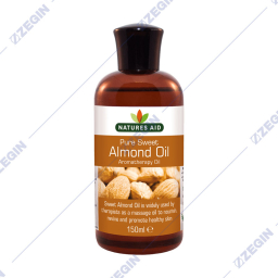 Natures Aid Almond Oil maslo od sladok  badem