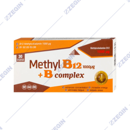 Biofaktor Sp. Methyl B12+B complex B1, B2 B3 B5 B6, methylcobalamine B12, 25 g