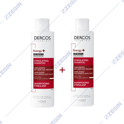 Vichy Dercos Energy + Aminexil niacinamide stimulating Anti Hair Loss Shampoo 200  ml 1+1 sampon protiv opaganje na kosata