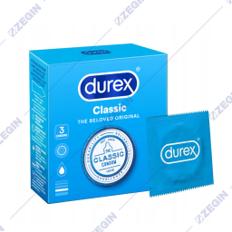 Dure classic 3 condoms kondomi prezervativi zastita kontracepcija