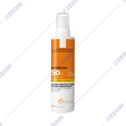 LA ROCHE POSAY Anthelios SPF 50+ Invisible spray Ultra Protection, Ultra Resistant 200 ml nevidliv transparenten sprej za zastita od soncanje za lice i telo