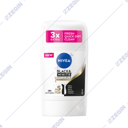 NIVEA black & white invisible silky smooth anti perspirant stick crno i belo stik