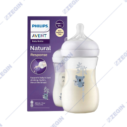 AVENT  Natural Response Baby Bottles 260 ml SCY903-67 1m+ plasticno sise za bebe