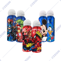 Disney Aluminum Water Bottle Spider-man, Haulk, Avengers, Mickey for boys 500ml aluminiumsko sise za momcinja