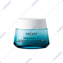 Vichy Mineral 89 72h Moisture Boosting Rich Cream bogat hidratanten krem 