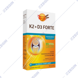 natural wealth K2 + D3 Forte vitamin k2 i d3