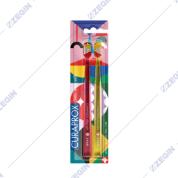 Curaprox toothbrush ultra soft 5460 Circus (smile) edition 2 pcs cetka za zabi ultra meka