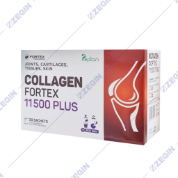 Fortex Nutraceuticals Collagen Fortex 11500 Plus - Joints, Cartilages, Tissues, Skin, 30 sachets kolagen za zglobovi, koza, tkiva, rskavica