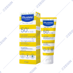 Mustela very high protection sun lotion SPF 50+, 40ml losion so visok zastiten faktor za zastita od sonce