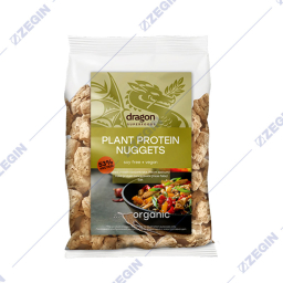 Smart Organic Dragon Superfoods Plant Protein Nuggets Organic organski veganski rastiteni proteini vo parcinja