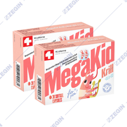 4u pharma Megakid Krill+GLA+D3 1+1 gratis krilovo maslo za deca