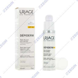 Uriage Dépiderm Soin de Jour Anti-Taches SPF 50+ Anti-Dark Spot Daytime Care dneven krem so zastiten faktor krem protiv temni damki, hiperpigmentacija