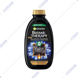 Garnier Botanic Therapy Balancing Shampoo magnetic charcoal & black seed oil sampon so jaglen i maslo od crno seme