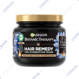 Garnier Botanic Therapy Hair Remedy magnetic charcoal & black seed oil maska za kosa so jaglen i maslo od crno seme