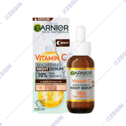 Garnier Skin Naturals Night Serum with Pure Vitamin C, 30 ml