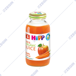 HiPP 100% Organic Juice Apple and Carrot sok od jabolko i morkov