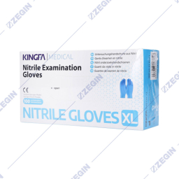 Kingfa medical Nitrile Examination Gloves XL 100 pcs rakavici za ednokratna upotreba