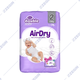 Violeta Double Care Air Dry 2, 76 pcs, 3-6 kg peleni za bebinja