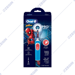 Oral-B Kids 3+ Years Electric Toothbrush Spiderman elektricna cetka za zabi za deca spajdermen