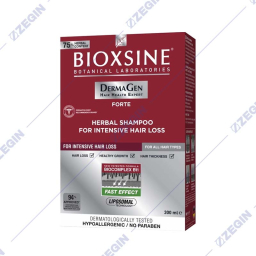Bioxsine Derma Gen Forte Herbal Shampoo For Intensive Hair Loss