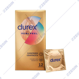 Durex Real Feel 12 pcs kondomi, prezervativi