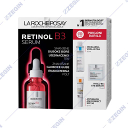 LA ROCHE POSAY Retinol B3 Serum+Micellar water ultra+Hyalu B5 Eye Serum+Anthelios Age Correct SPF50