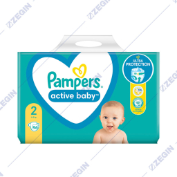 Pampers-Active-Baby-2,-4-8-kg,-96-pcs peleni za bebinja