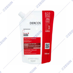 Vichy Dercos Energy + Aminexil niacinamide stimulating Anti Hair Loss Shampoo 500 ml sampon protiv opaganje na kosata so amineksil