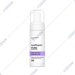 InoPharm Pure Elements Niacinamide + Salicylic Acid Brilliant Skin Foam Cleanser pena za mienje so niacinamid i salicilna kiselina