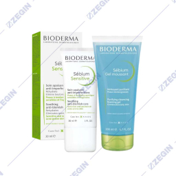 Biderma Sebium Set Gel Moussant & Sebium Sensitive set gel za mienje lice i krem protv akni