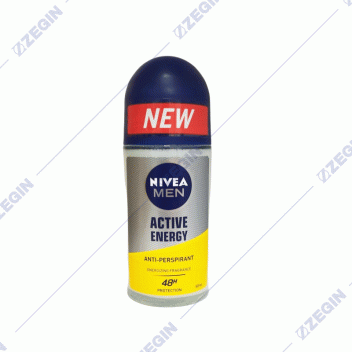Nivea Men Active Energy Antiperspirant Deodorant Roll-on rolon za mazi