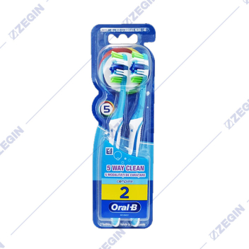 Oral B complete 5 way clean medium 40 , 2 toothbrushes / medium cetki za zabi